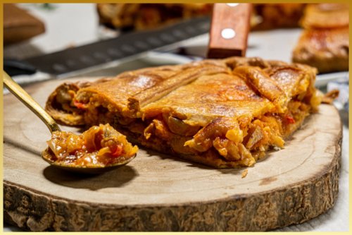 Empanada de Bacalao y Pasas