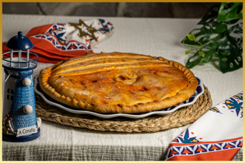 Empanada de Pollo y Champiñones