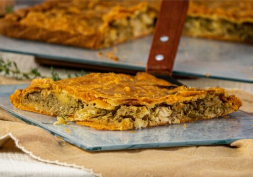 Empanada Gourmet de merluza y Berberechos