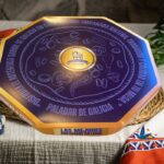 Caja de empanada gallega artesanal Paladar de Galicia, packaging con diseño gallego